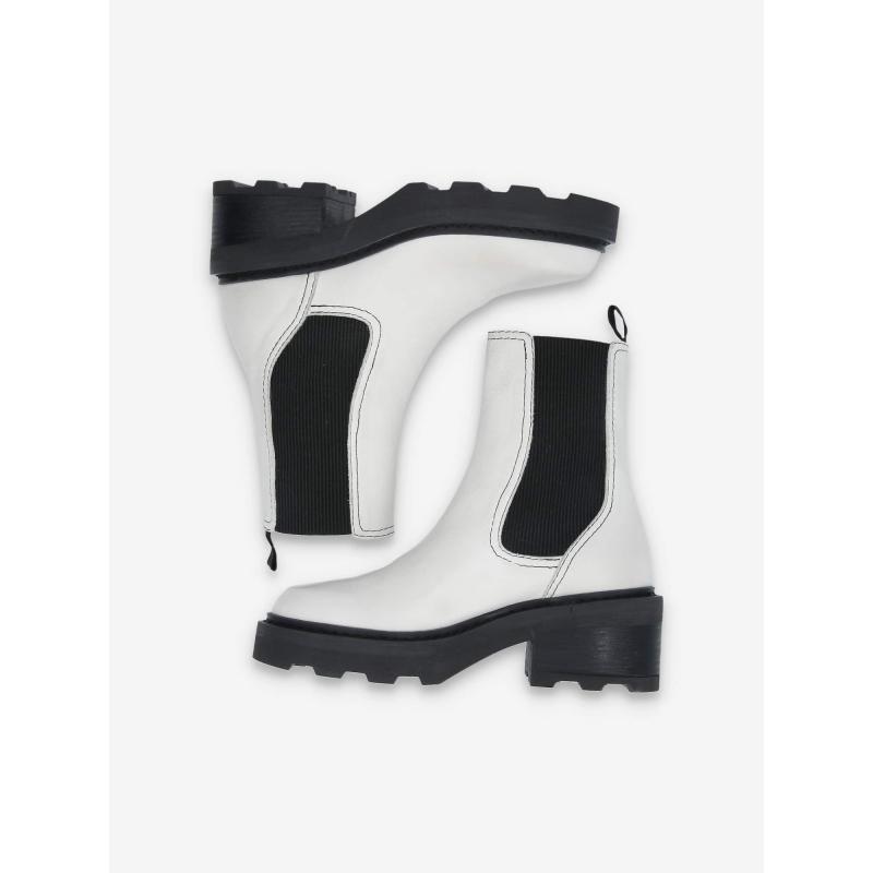 MIKE CHELSEA W - BABY CALF - OFF WHITE
